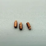 High precision CNC machined micro brass pin for electronic connectors