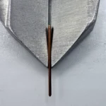 Custom brass pin for electronic connectors