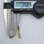 Precision brass stepped pin CNC machined