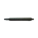 Single stainless steel precision worm gear shaft with helical structure