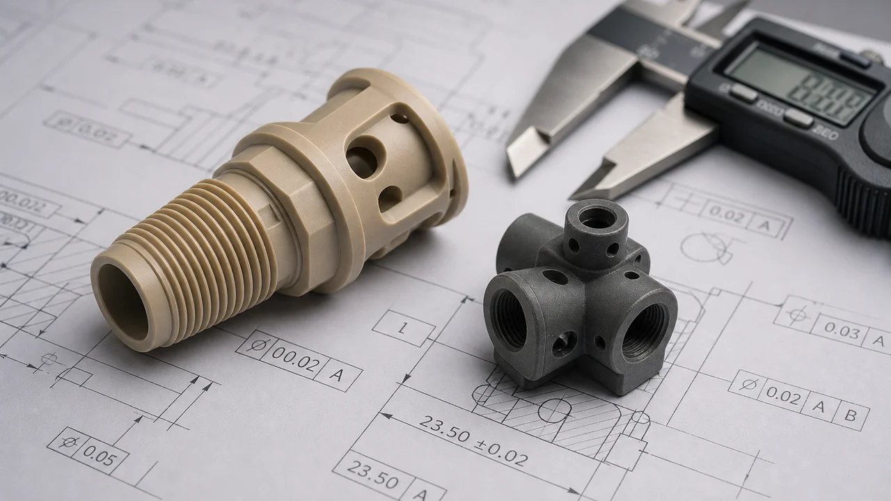 Precision PEEK CNC machining for medical and aerospace components